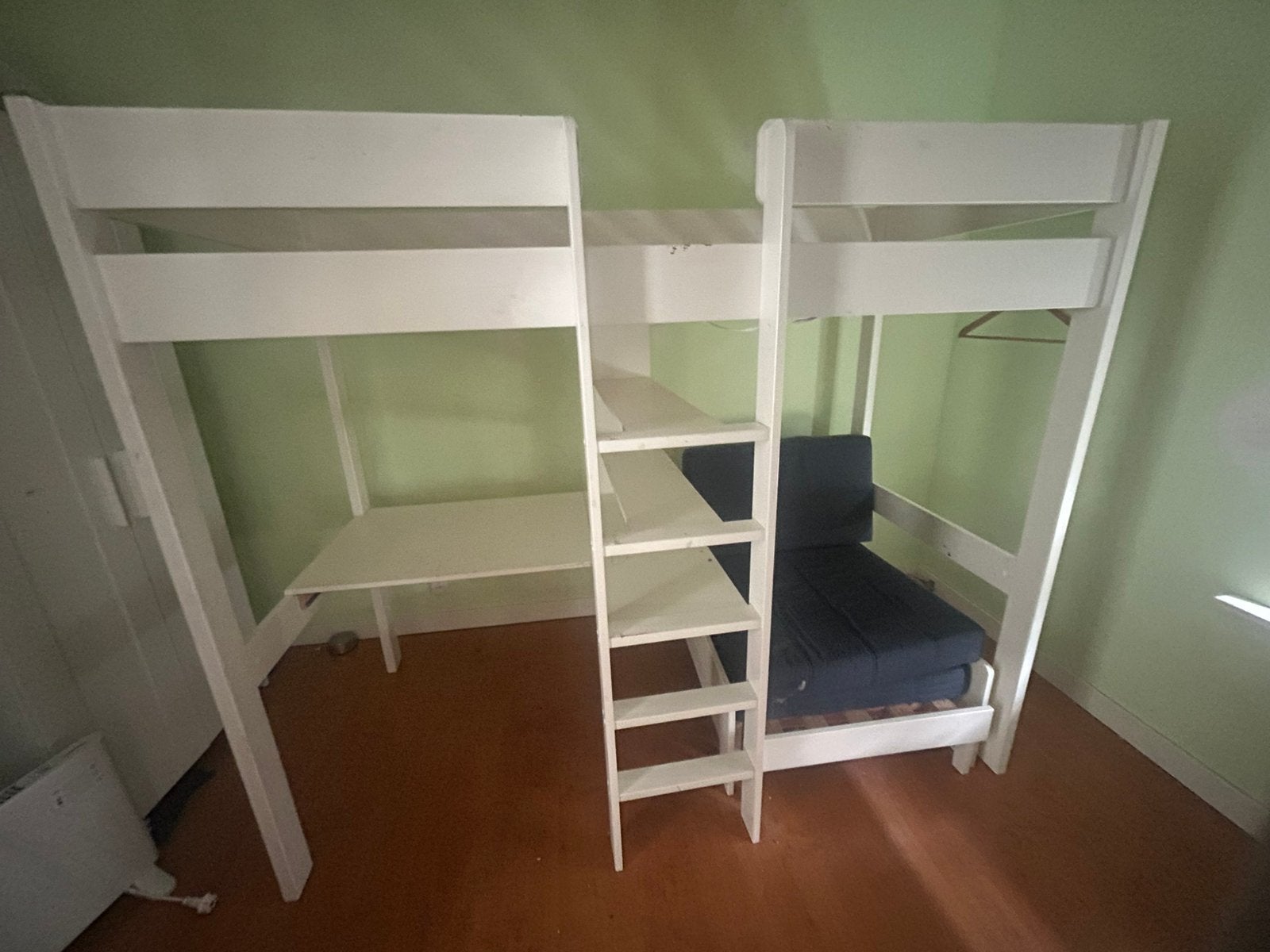 Hoogslaper Bed ikea, Ophalen, Gebruikt, Eenpersoons, 160 tot 180 cm