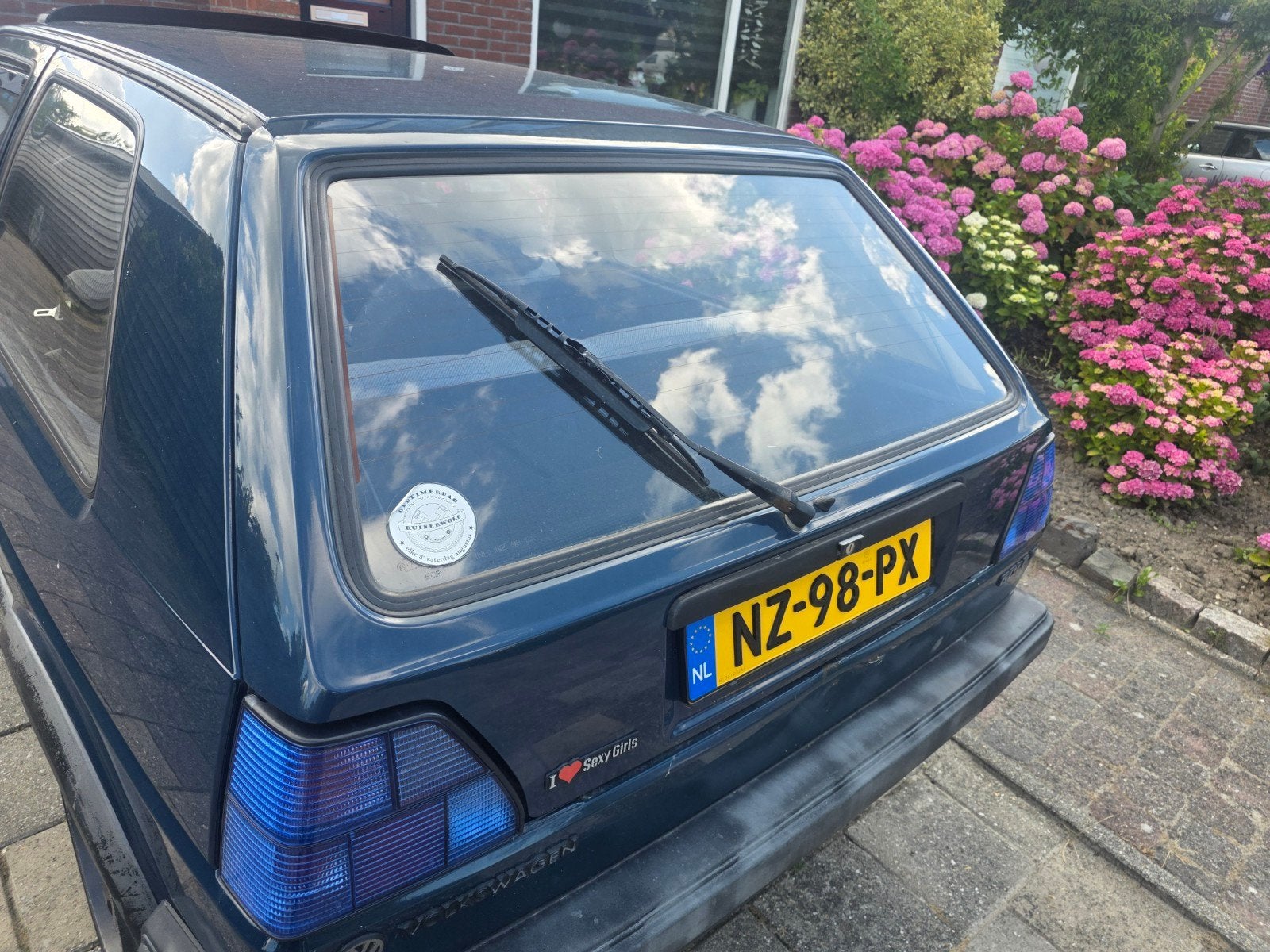 Hella blauwe verlichting, Ophalen, Nieuw