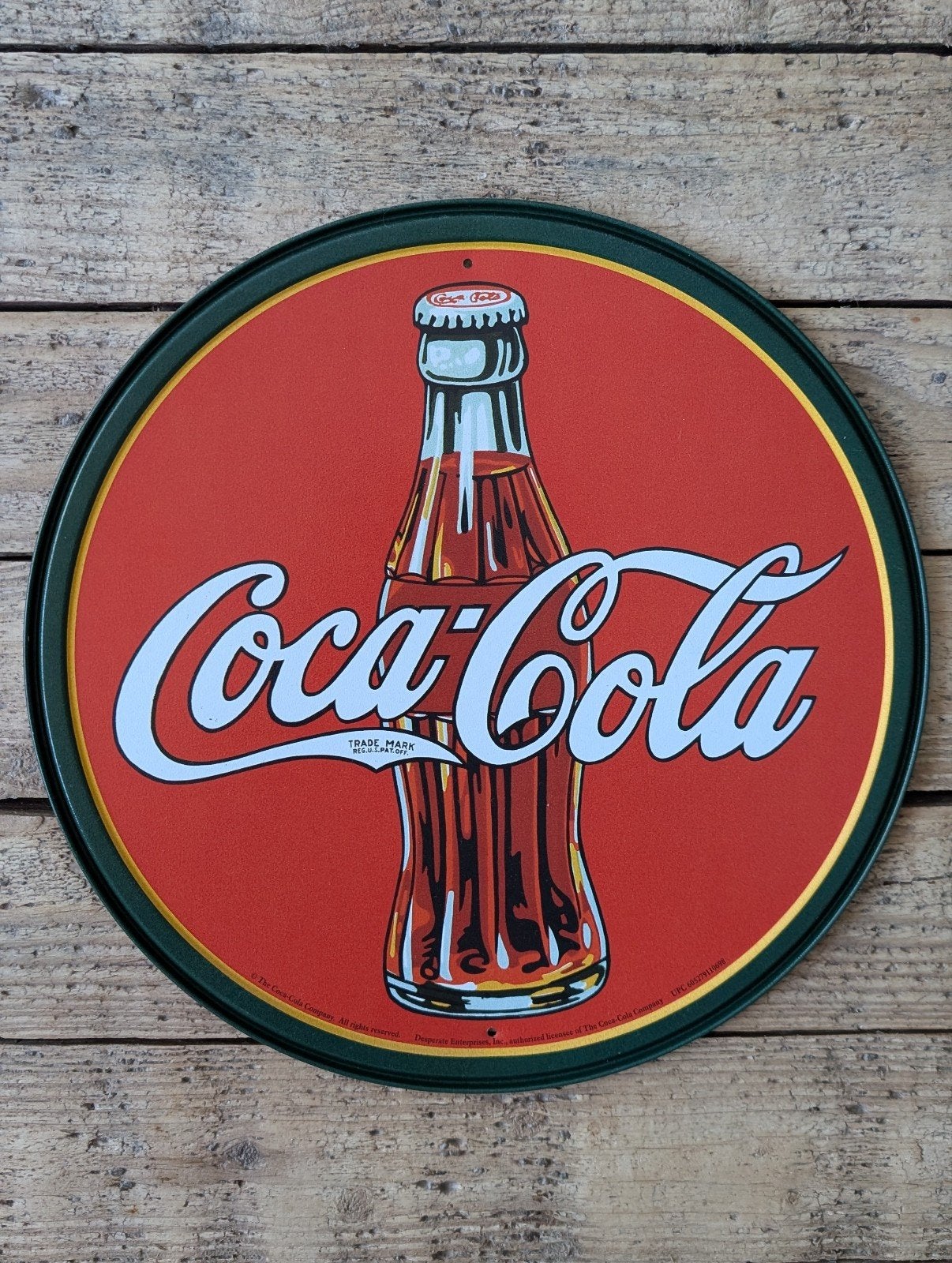 Coca-Cola Reclameborden - Diverse Vintage Stijlen, Ophalen, Zo goed als nieuw, Reclamebord