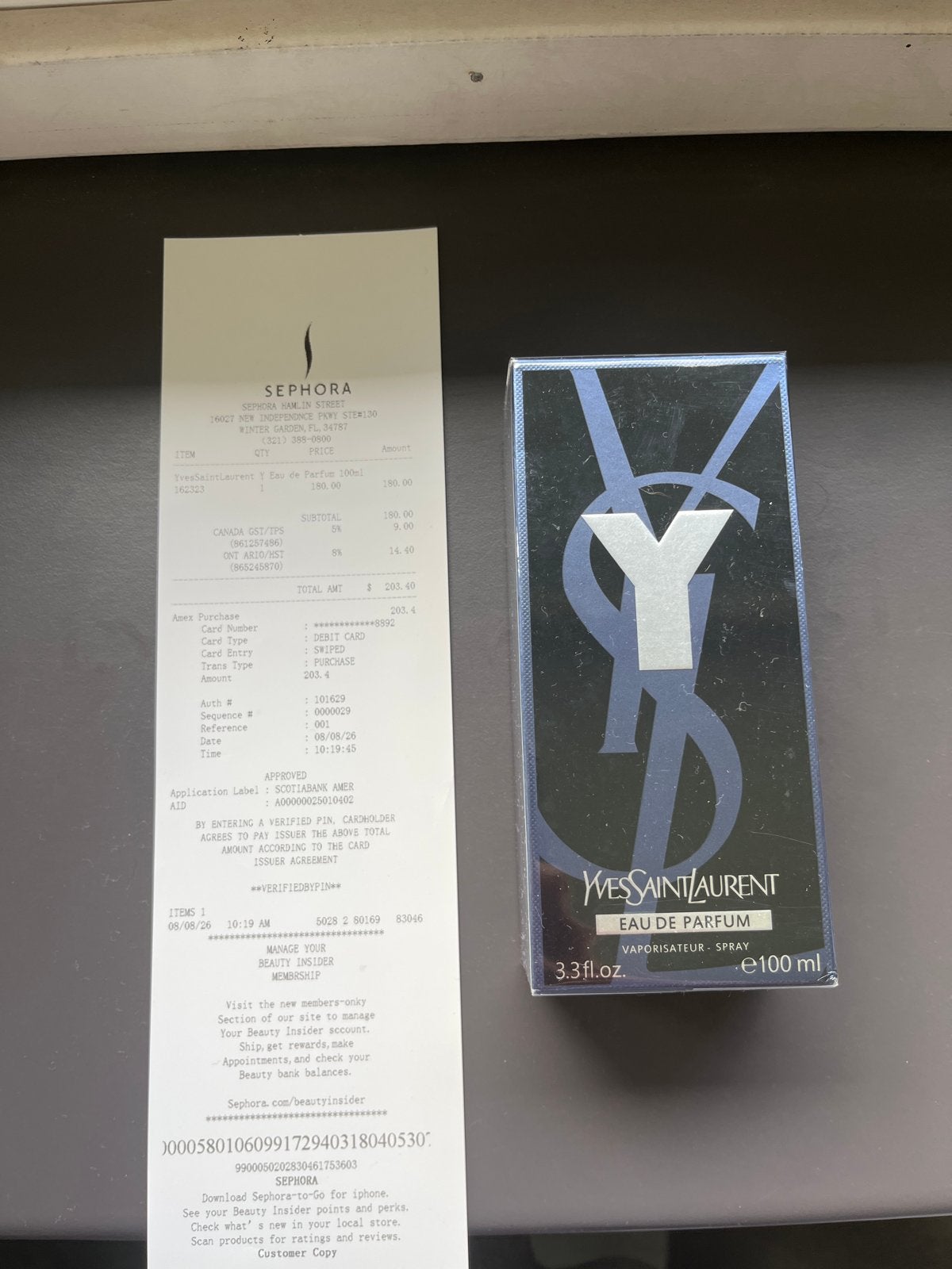 YSL Y Eau de Parfum 100ml / 3.3oz - Nieuw in doos, Ophalen of Verzenden, Nieuw