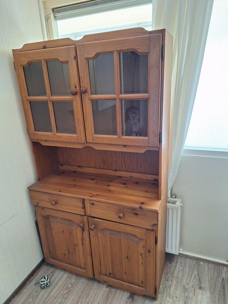 buffetkast Antiek 180x40x102, Huis en Inrichting, Kasten | Buffetkasten, Ophalen, Gebruikt, Grenenhout, 150 tot 200 cm