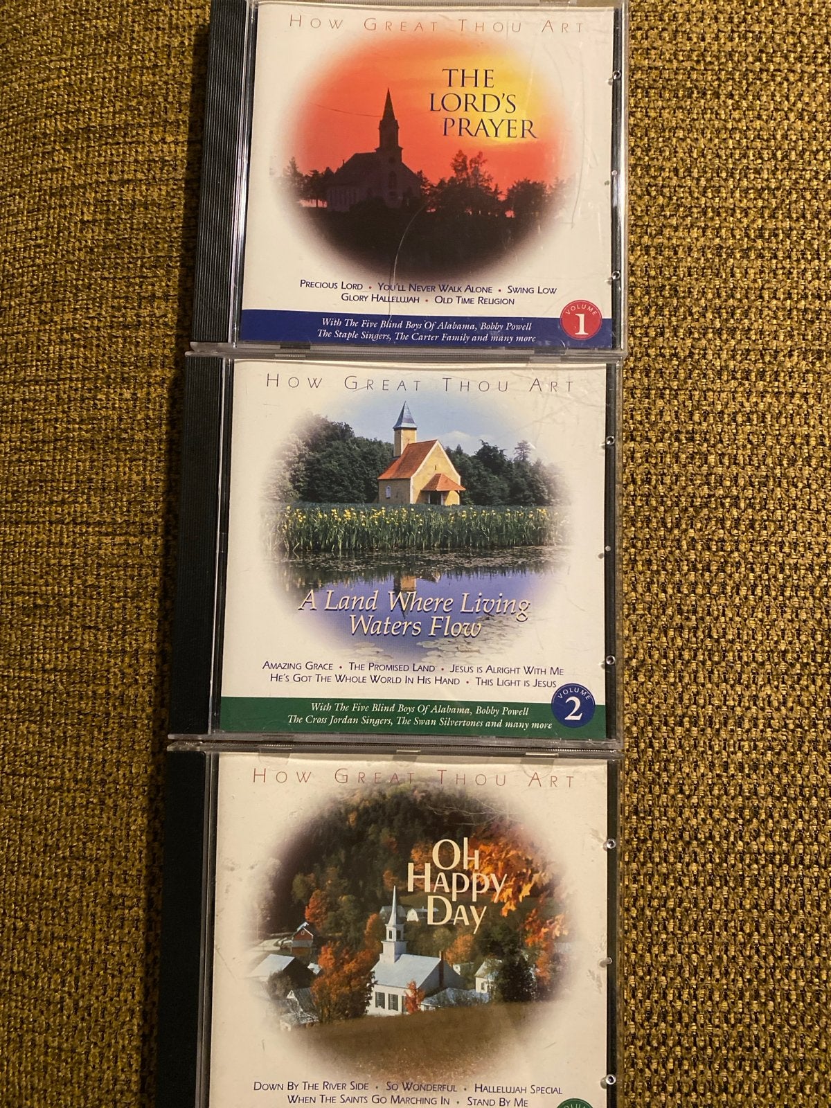 How Great Thou Art - De Lord's Prayer, Living Waters, Oh Hap, Ophalen of Verzenden, Zo goed als nieuw, Gospel, Album