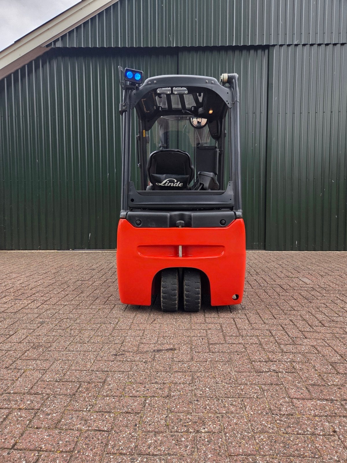 Linde E20 Elektrische Heftruck BJ2019 Triplex Spreider, Linde, Linde, Heftruck, Ophalen of Verzenden