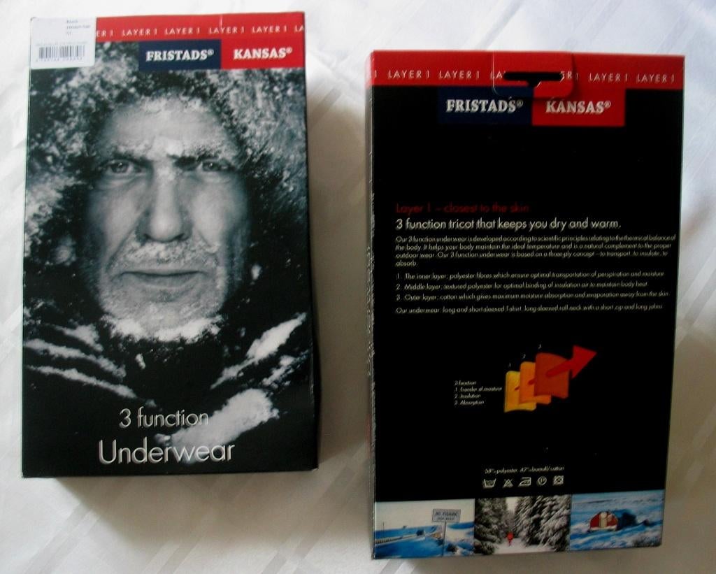Fristads T-shirt lange mouwen 743 PC thermo ondergoed, Verzenden, Zwart, Fristads, Hemd