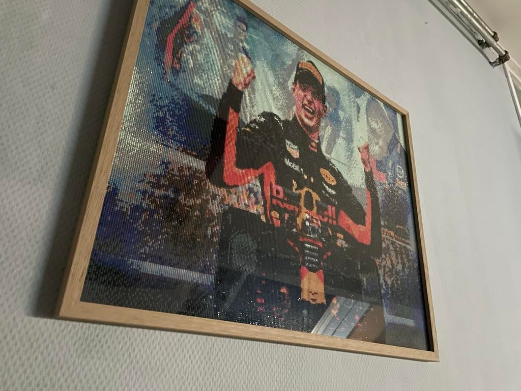 Diamond Painting Max Verstappen, Ophalen, Zo goed als nieuw