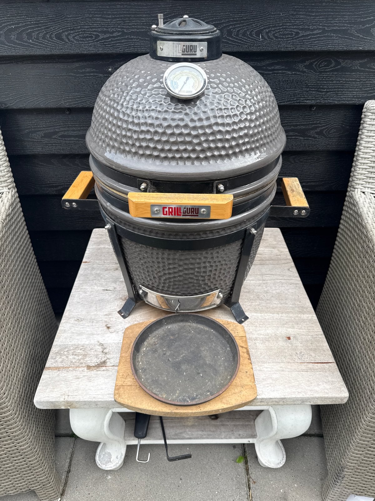 Grill Guru Compact Kamado - Gebruikt maar in prima staat, Ophalen, Gebruikt