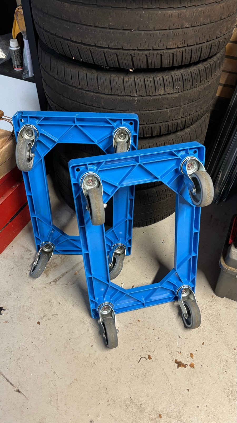 2x Verrijdbare dolly / transportroller, Ophalen of Verzenden, Gebruikt