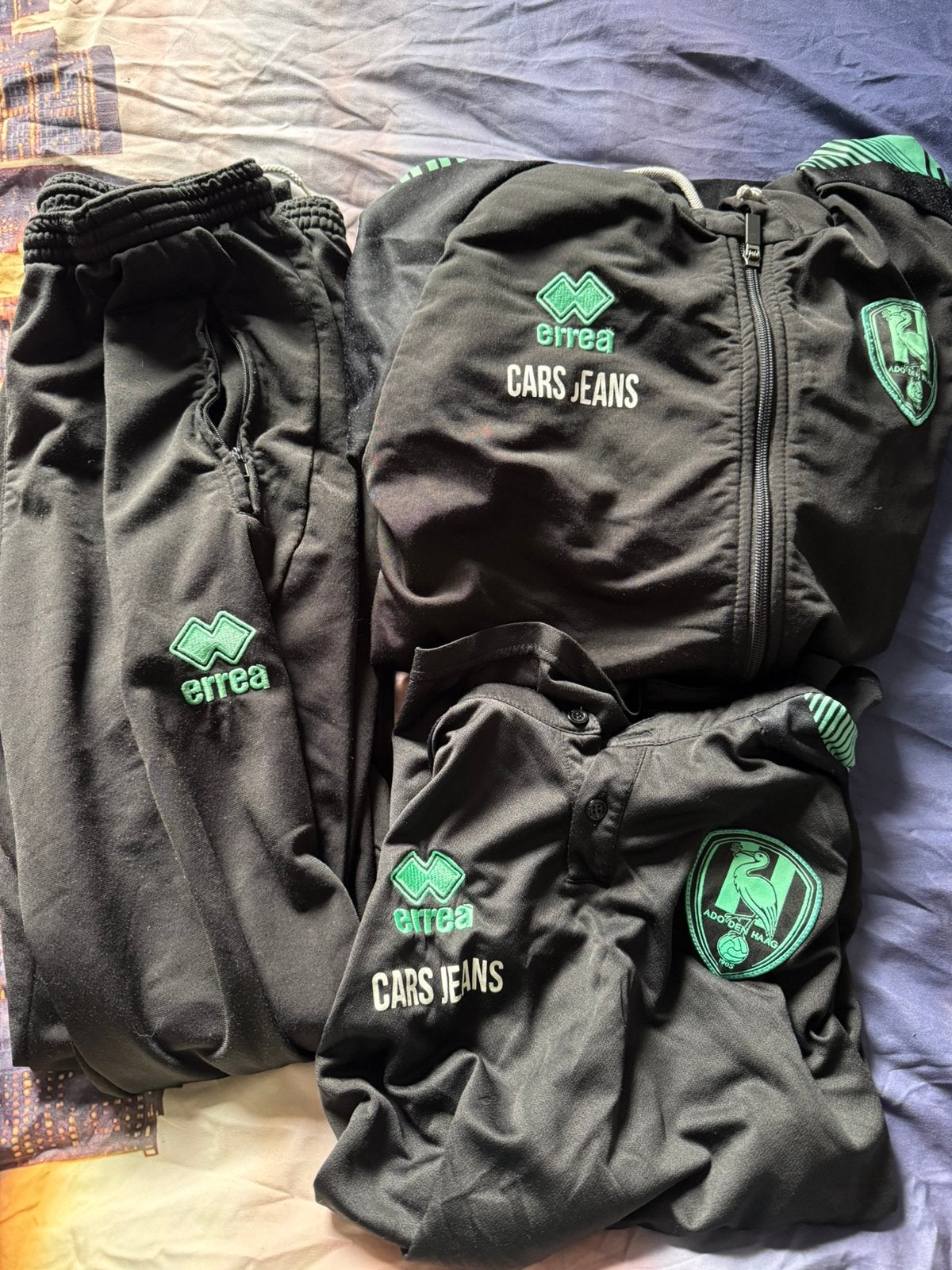 Trainingspak Ado Den Haag polo shirt M, Sport en Fitness, Ophalen of Verzenden, Zo goed als nieuw, Trainingspak
