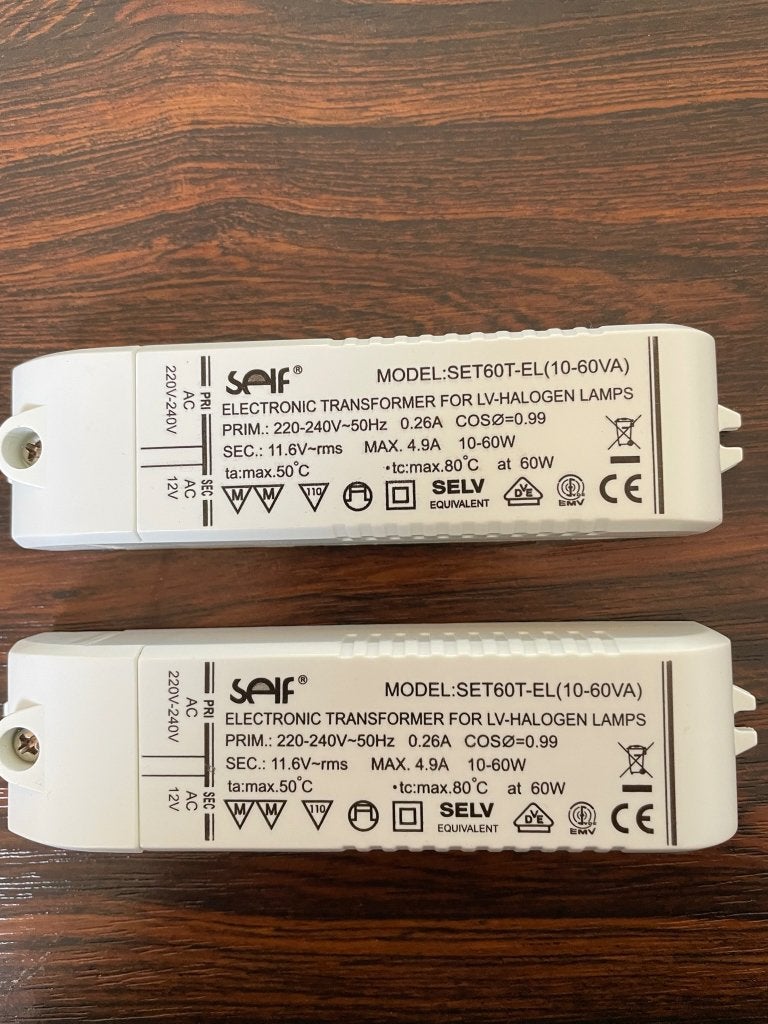 Electronische trafo voor verlichting, Ophalen of Verzenden, Gebruikt, Overige typen