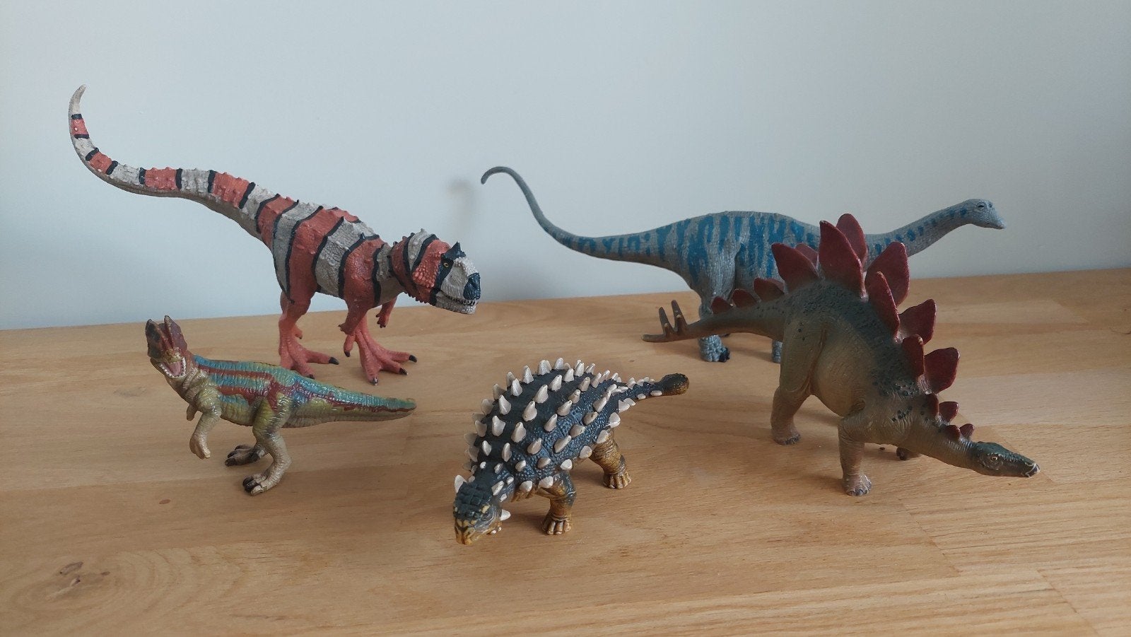 Schleich Dinosaurus Figuren Set - 5 Stuks, Ophalen of Verzenden, Gebruikt