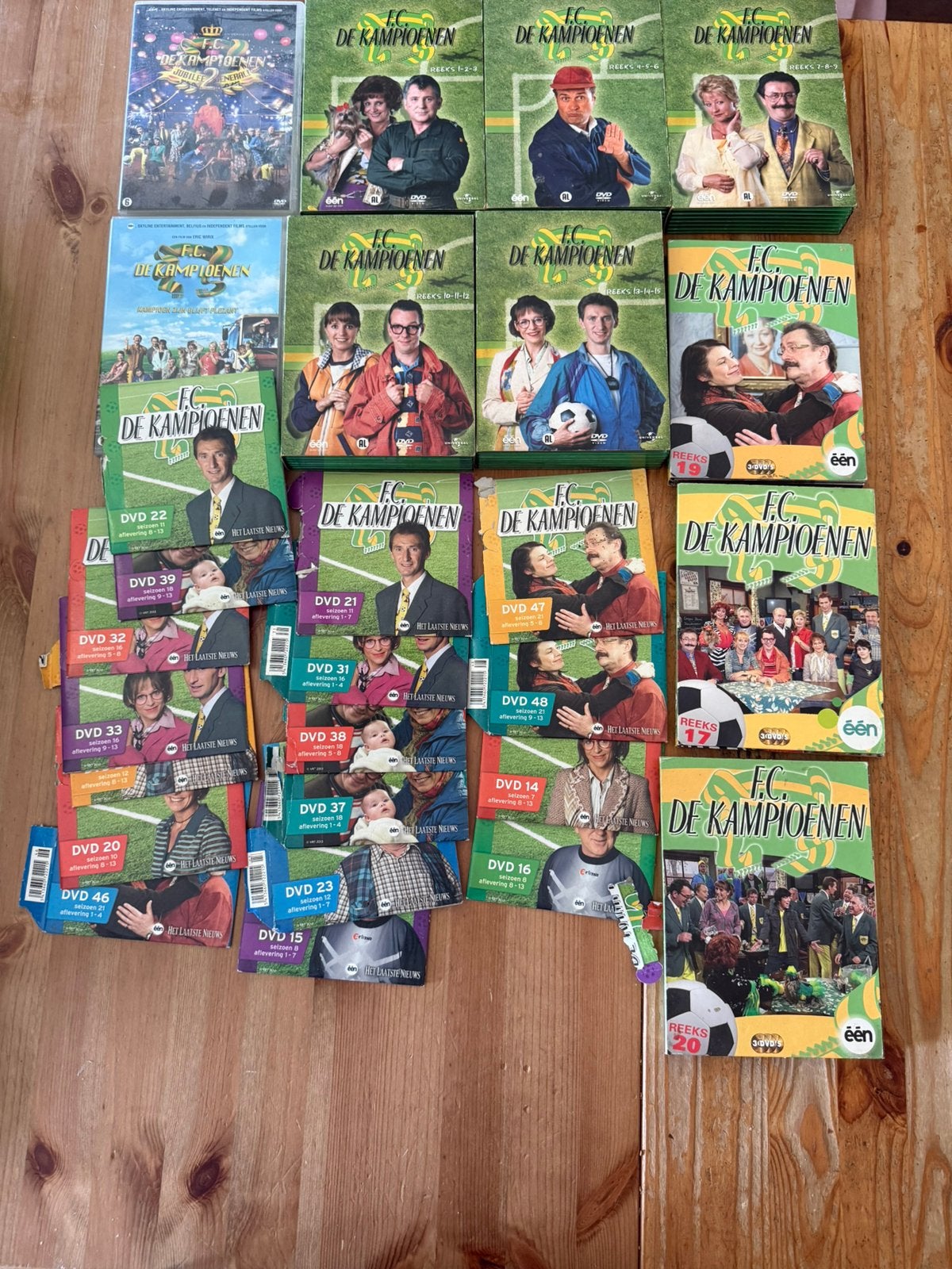 Fc kampioenen dvd tv serie alles voor 10 euro, Alle leeftijden, Verzenden, Gebruikt