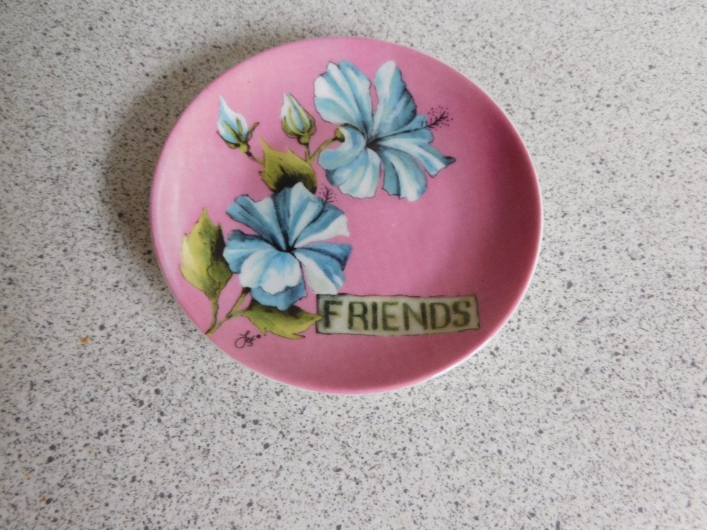 Bord 'Enjoyable Pink' World of JET by ter Steege - 12 cm, Keramiek, Ophalen of Verzenden, Zo goed als nieuw, Bord(en)