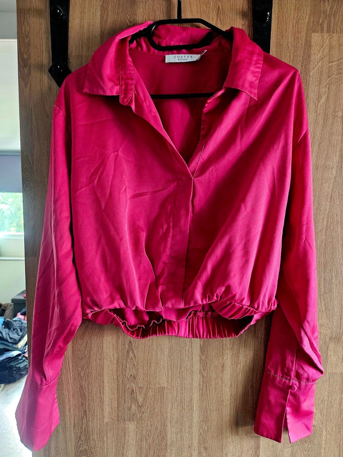 Costes Studio fuchsia blouse maat M, Maat 38/40 (M), Ophalen of Verzenden, Zo goed als nieuw, Costes Studio