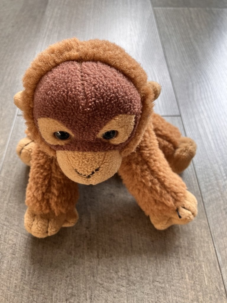 WWF Aap knuffel (15 cm), Overige merken, Overige typen, Ophalen of Verzenden, Zo goed als nieuw