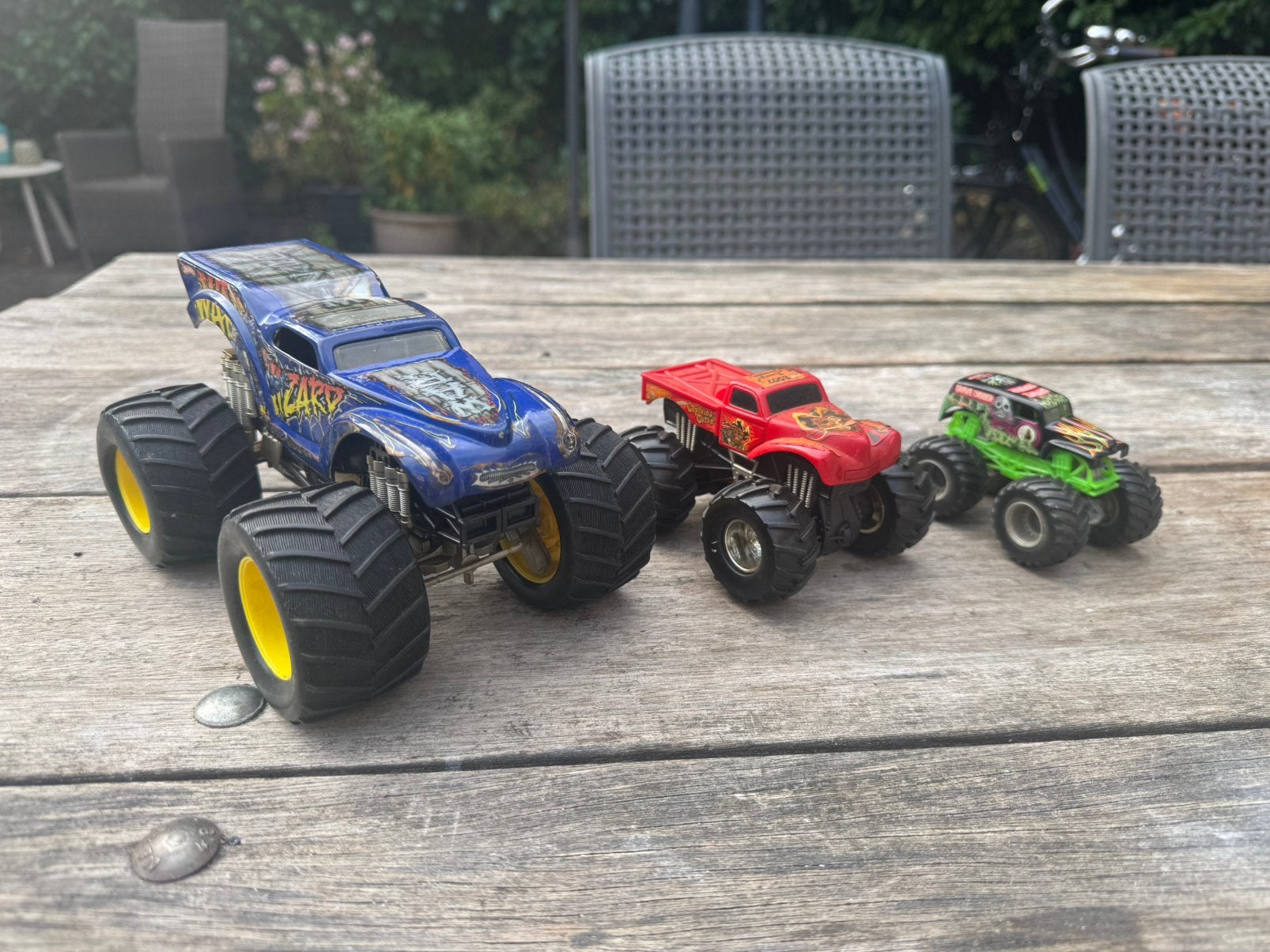 3 leuke Monster Trucks, Ophalen of Verzenden, Gebruikt, Auto