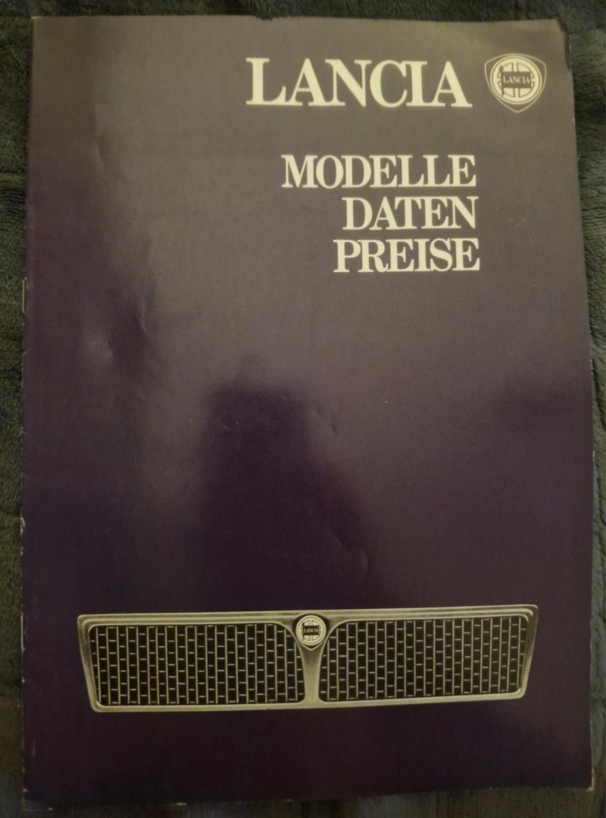 Lancia Programma Brochure 1983 (DE), Verzenden, Zo goed als nieuw, Overige merken