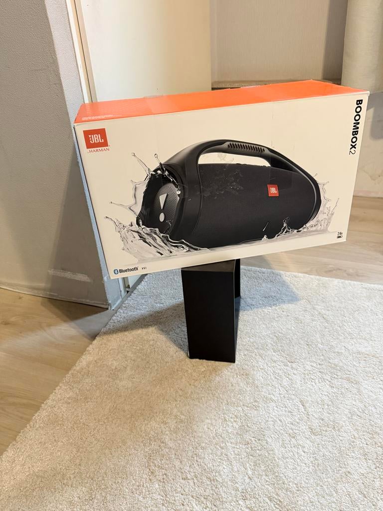 JBL Boombox 2 - Krachtige Draagbare Bluetooth Speaker, Ophalen, JBL, Overige typen, Zo goed als nieuw