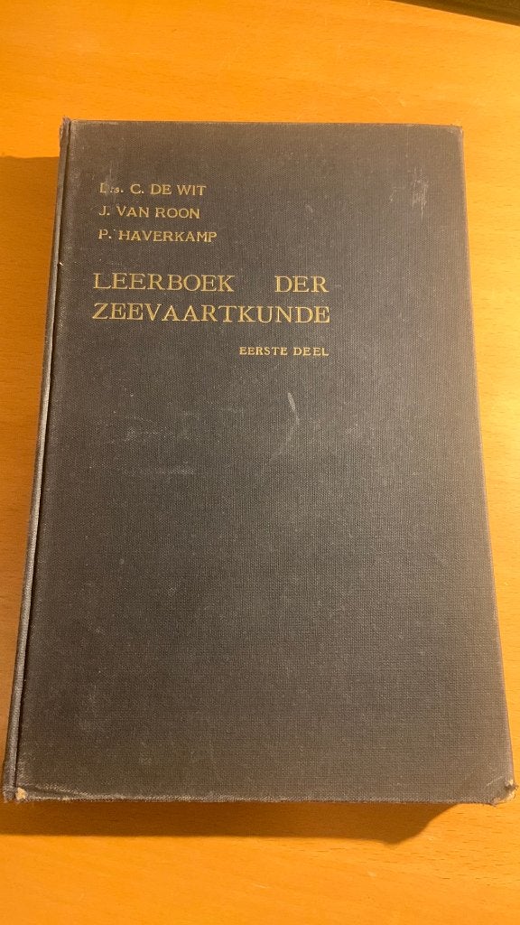 Leerboek der zeevaartkunde deel 1, Ophalen of Verzenden, Beta, Gelezen, HBO