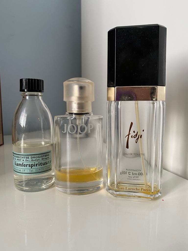 Vintage parfum - Joop & Fidji van Guy Laroche 5€ (restjes), Verzenden, Gebruikt