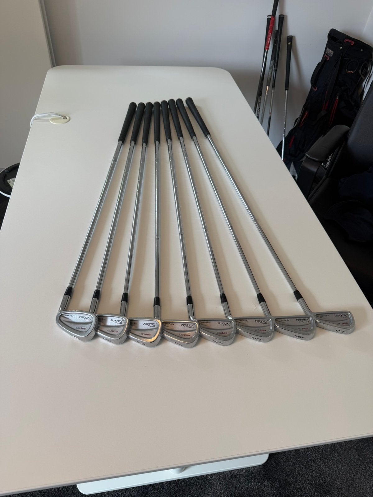 Titleist 695CB set P-3 - S flex staal -topstaat - Testen ok!