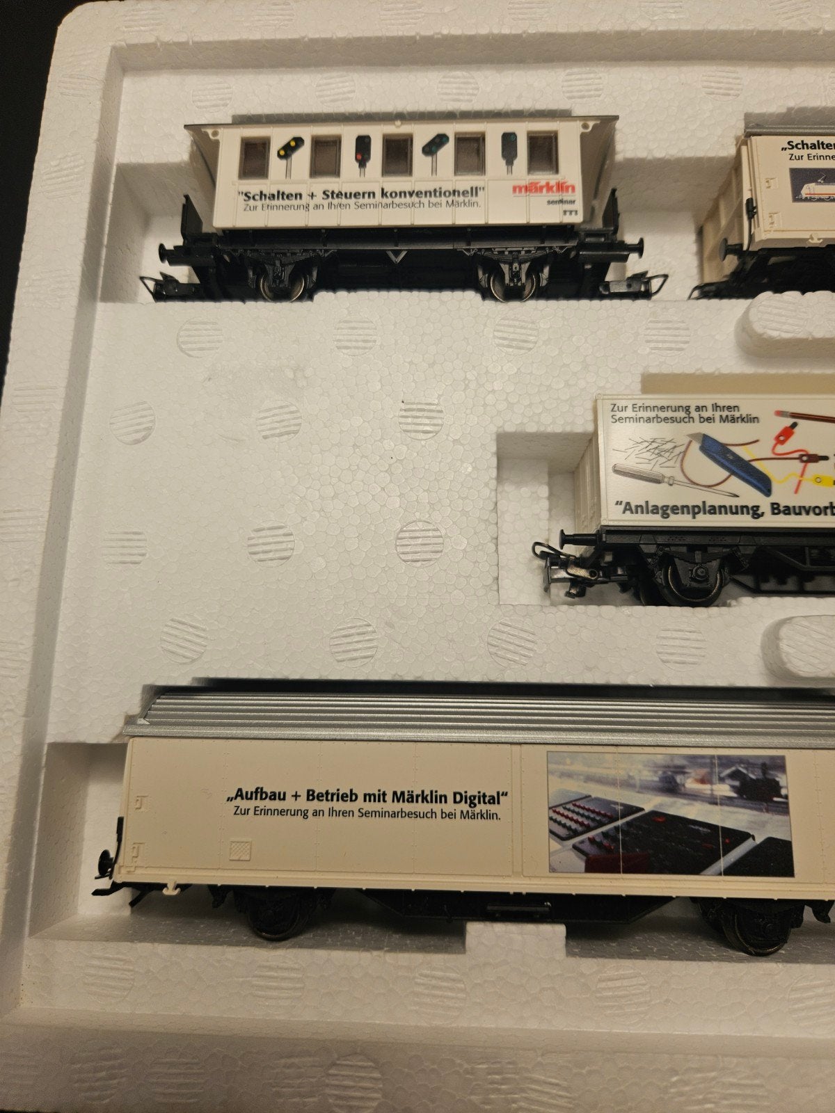 Märklin H0 Wagon Set Seminar 94123 - Nieuw in doos, Hobby en Vrije tijd, Modeltreinen | H0, Treinset, Nieuw, Info@maerklin.de