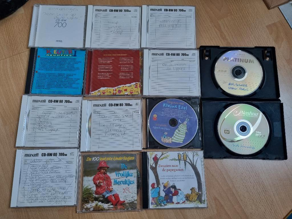 14 cd's met kinderliedjes, Cd's en Dvd's, Cd's | Kinderen en Jeugd, Ophalen of Verzenden, Zo goed als nieuw, Muziek