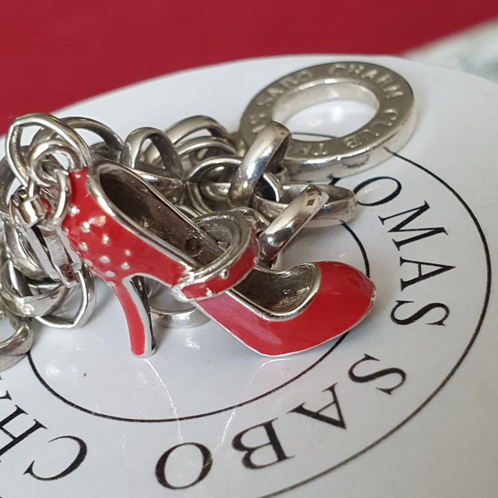 Vintage Charm de Flamingo dans   Thomas sabo &Pandora, Ophalen of Verzenden, Zo goed als nieuw, Zilver, Pandora