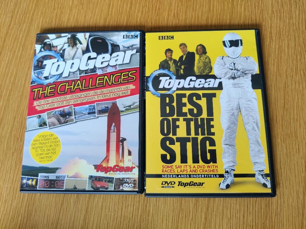 Top Gear DVD's - Best of the Stig/The Challenges, Alle leeftijden, Ophalen, Zo goed als nieuw, Komedie