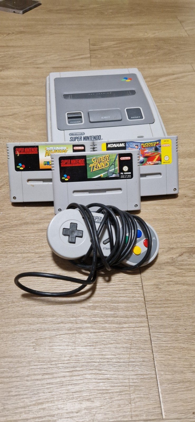SNES Set in goede staat met 3 games en controller, Spelcomputers en Games, Ophalen, Met 1 controller