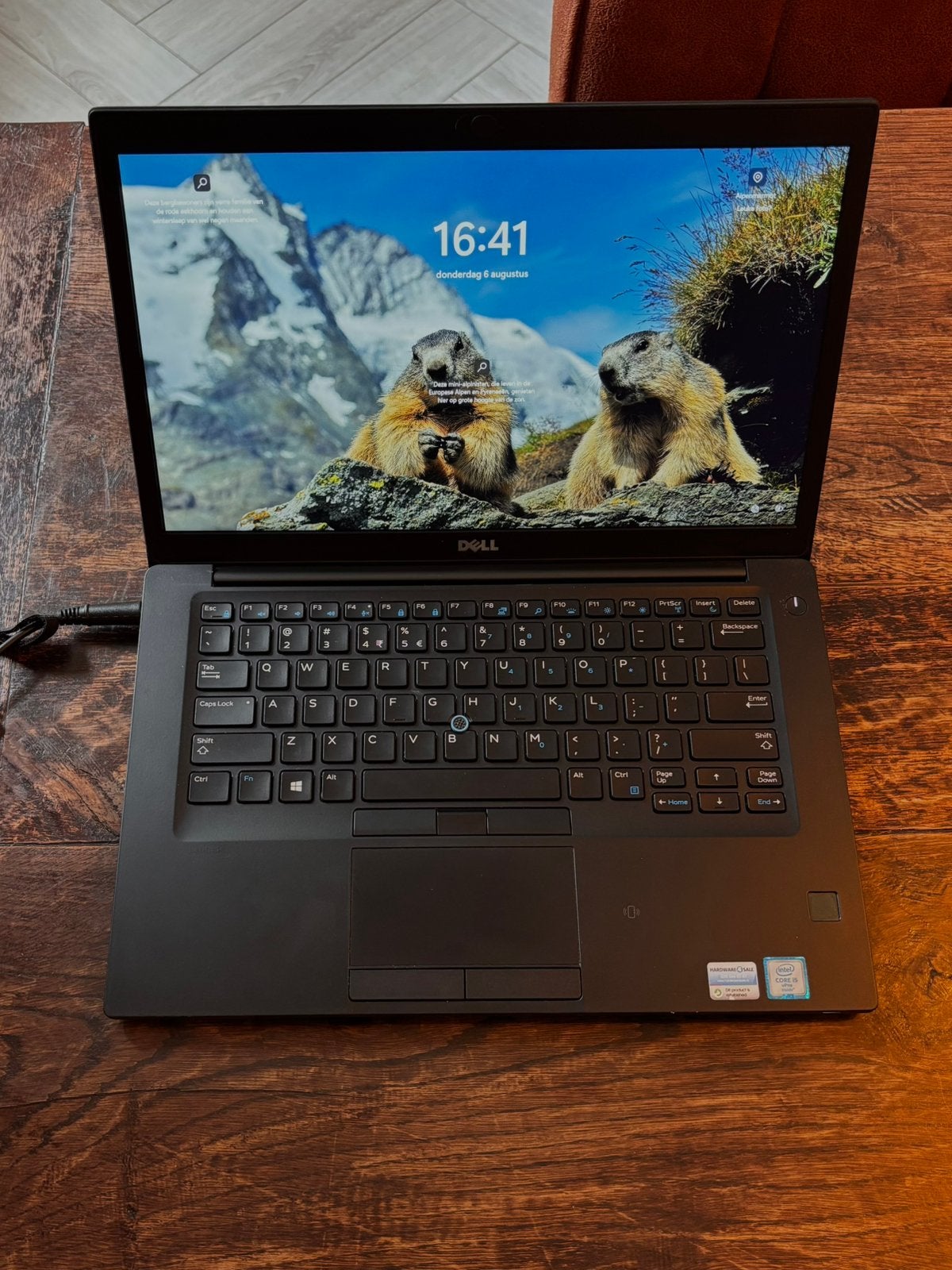 Zwarte Laptop Dell Latitude 7480 | 16GB | Windows 11 PRO, Ophalen, Refurbished, 14 inch, SSD