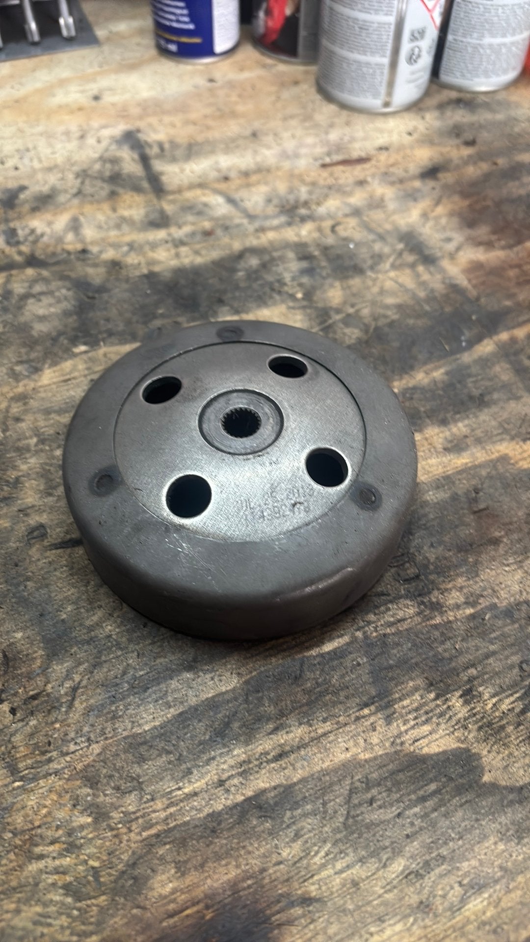 Piaggio 2/4 takt koppelingshuis, Ophalen of Verzenden, Zo goed als nieuw, Uitlaat