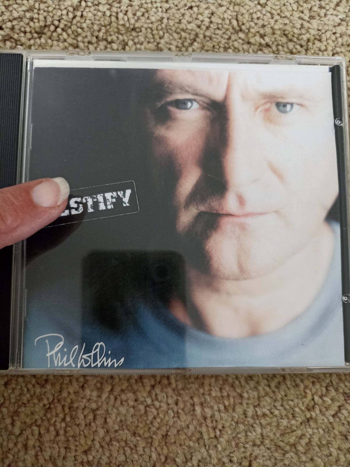Phil Collins - Testify (CD-R), Cd's en Dvd's, Ophalen of Verzenden, Zo goed als nieuw, Pop, Album