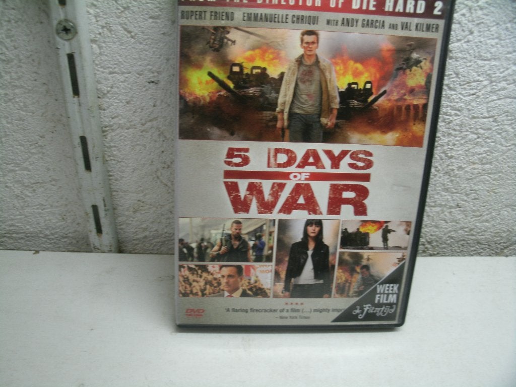 dvd 190b 5 days of war, Cd's en Dvd's, Vanaf 16 jaar, Ophalen of Verzenden, Zo goed als nieuw, Oorlog