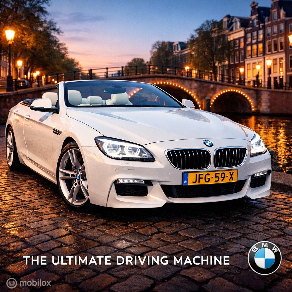 BMW 6-serie Cabrio 650i High Executive, Auto's, Automaat, Euro 5, Achterwielaandrijving, Gebruikt