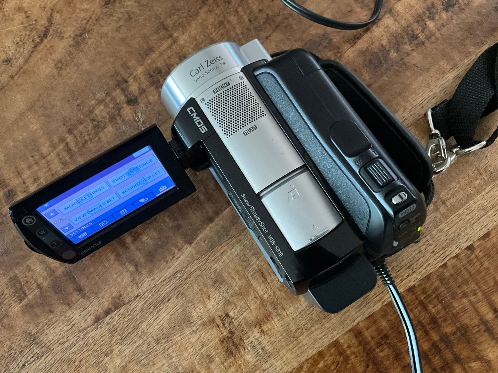 Sony HDR-SR10E Full HD Handycam met Carl Zeiss lens, Full HD, Gebruikt, Overige soorten, Sony