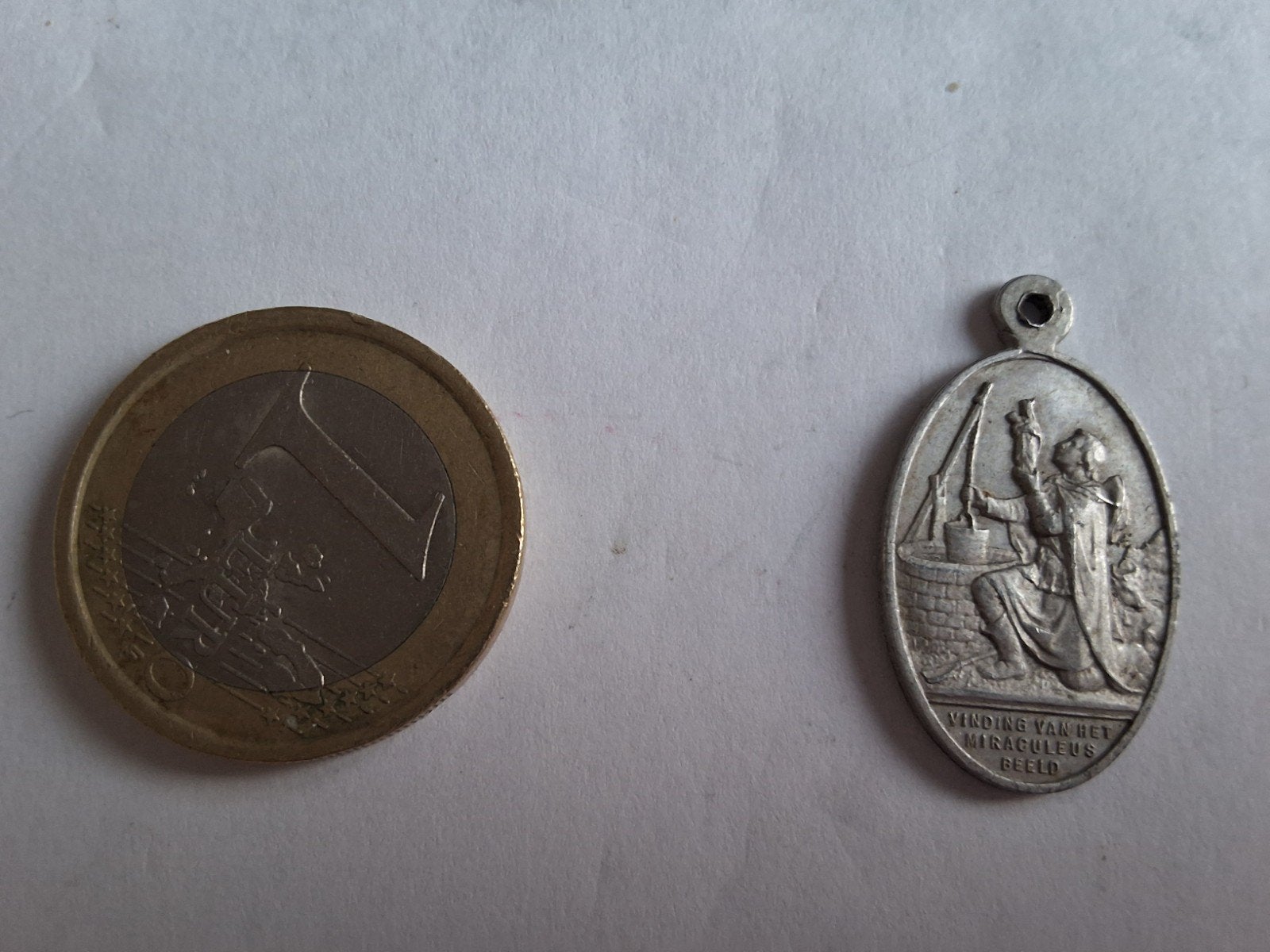 Medaille: Vinding Miraculeus Beeld O.L.V. 't Zand, Ophalen of Verzenden