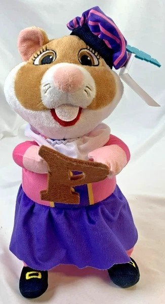 Albert Heijn AH Hamster Piet Pluche Roze Sinterklaas knuffel