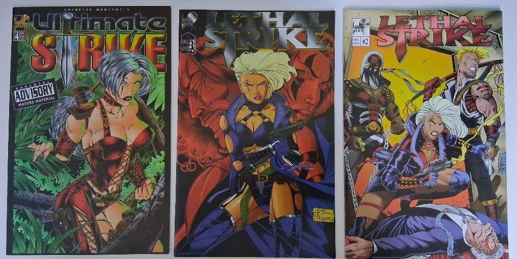 Lethal Strike London Night Comics, Boeken, Amerika, Ophalen of Verzenden, Zo goed als nieuw, Meerdere comics