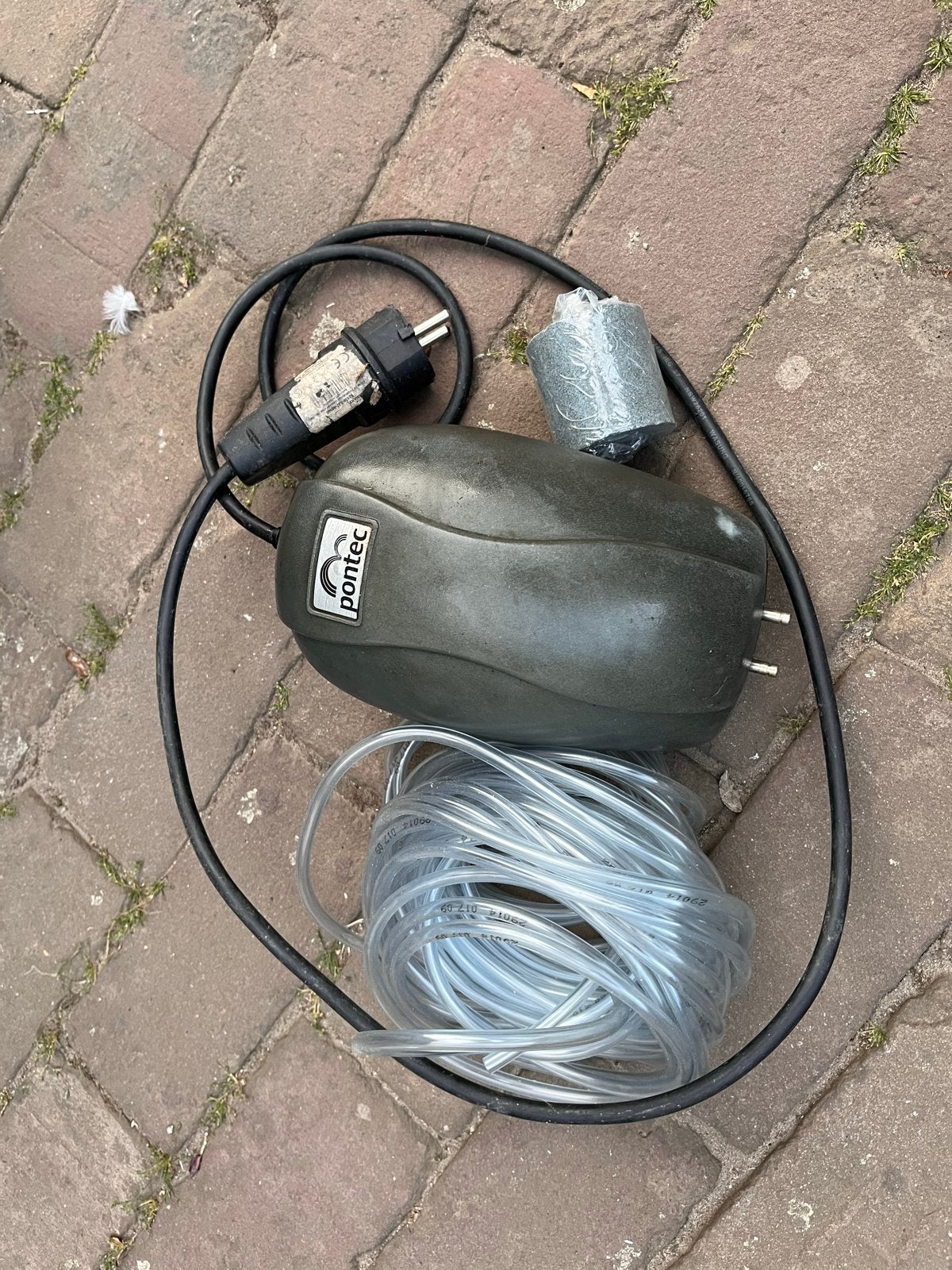 Pontec PondoAir 450 Luchtpomp voor Vijver - Compleet, Tuin en Terras, Vijver-toebehoren, Gebruikt, Overige typen, Ophalen