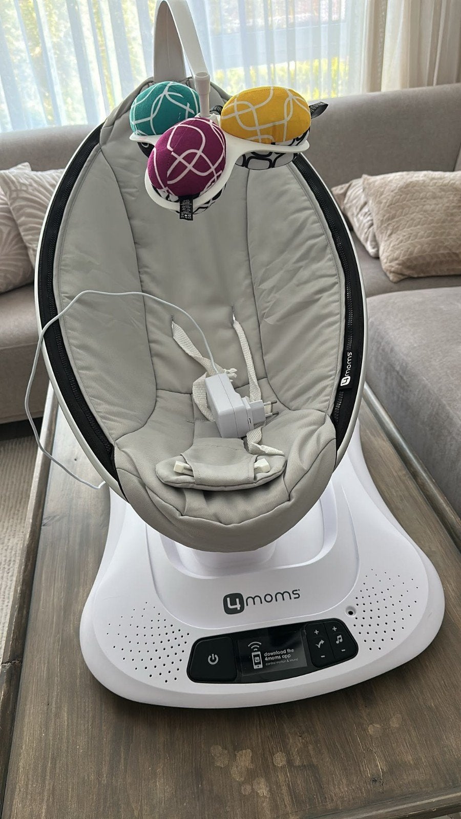 4moms MamaRoo 4.0 Wipstoel - Zo goed als nieuw, Wipstoel, Met gordel(s) of riempje(s), Zo goed als nieuw, Ophalen