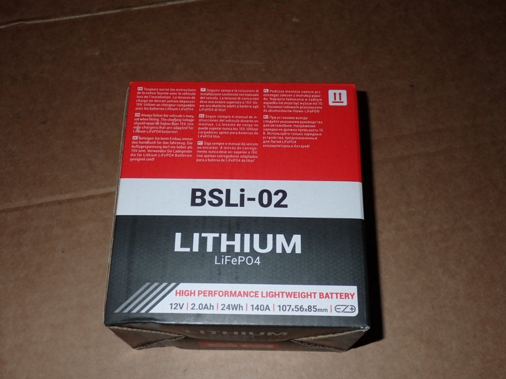 BS Battery BSLi-02 Lithium LiFePO4 Accu, Ophalen of Verzenden