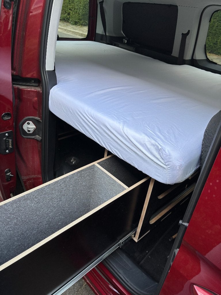Ongebruikte, flexibele camperbox met bedopbouw, Caravans en Kamperen, Ophalen, Nieuw