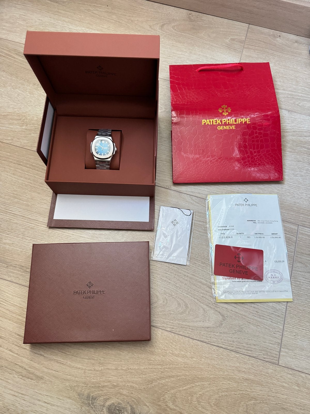 Patek Philippe Nautilus Horloge - NIEUW, Sieraden, Tassen en Uiterlijk, Horloges | Heren, Overige merken, Staal, Polshorloge, Nieuw