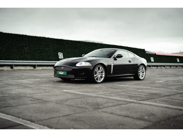Jaguar XKR 4.2 V8 Coupé, Auto's, Jaguar, Gebruikt, Overige carrosserieën, Zwart, Bedrijf