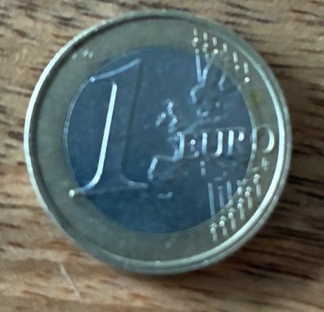 Zeldzame Spaanse 1 Euro munt Koning Juan Carlos I, Ophalen of Verzenden, Spanje, 1 euro, Losse munt