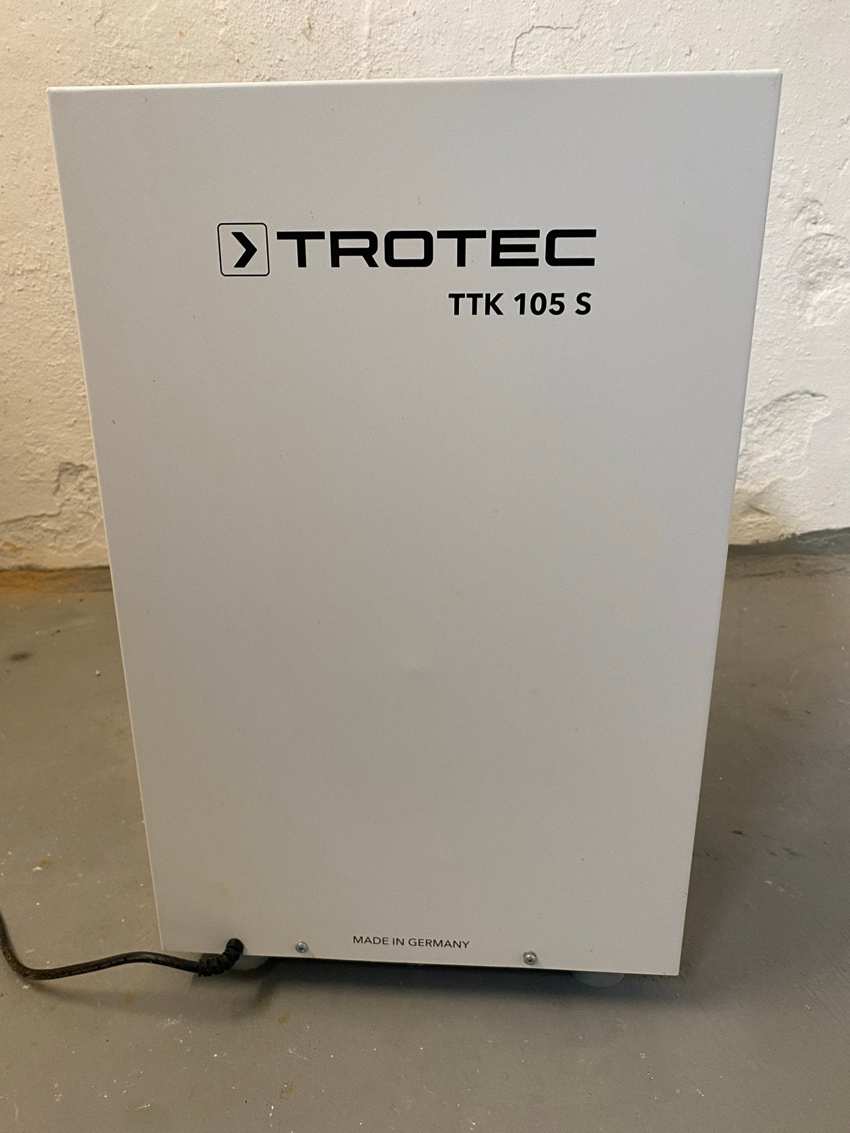 Trotec TTK105S Ontvochtiger / bouwdroger - Zo goed als nieuw, Ophalen, Zo goed als nieuw, Luchtontvochter