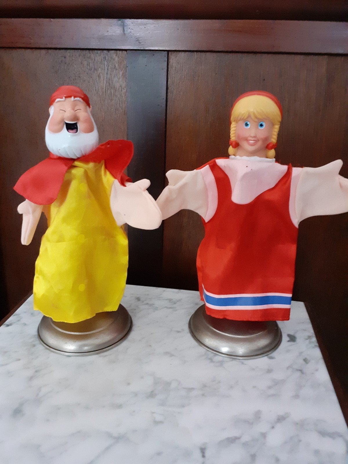 Efteling handpoppen poppenkastpoppen, Verzamelen, Ophalen of Verzenden, Zo goed als nieuw, Beeldje of Poppetje
