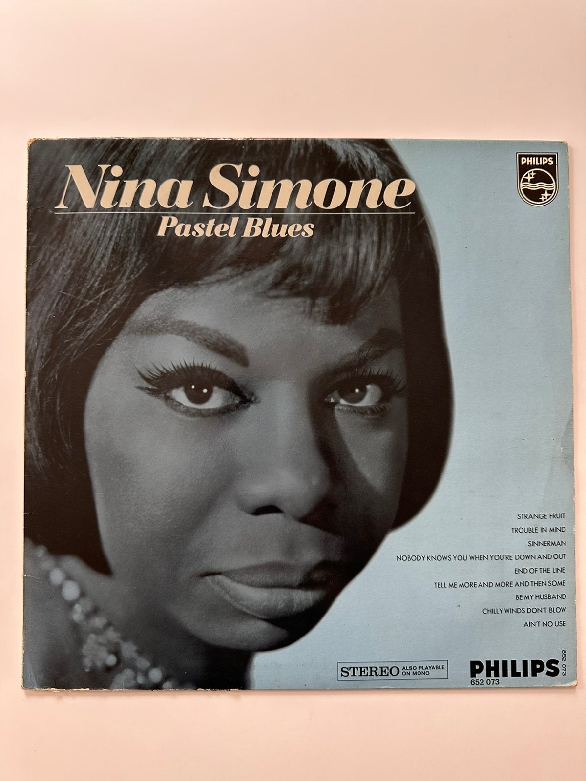 Nina Simone - Pastel Blues 1965 Philips Origineel 1e pers., Cd's en Dvd's, Vinyl | Jazz en Blues, Ophalen of Verzenden, Zo goed als nieuw