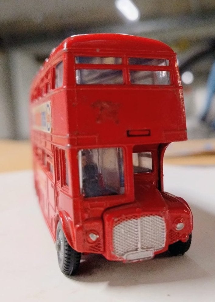 Dinky Toys Routemaster Bus 289 - Vintage London Bus, Ophalen of Verzenden, Gebruikt