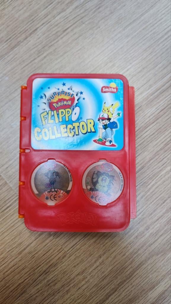 Pokémon Flippo Collector, Ophalen of Verzenden, Map, Album of Poster, Met verzamelmap(pen)